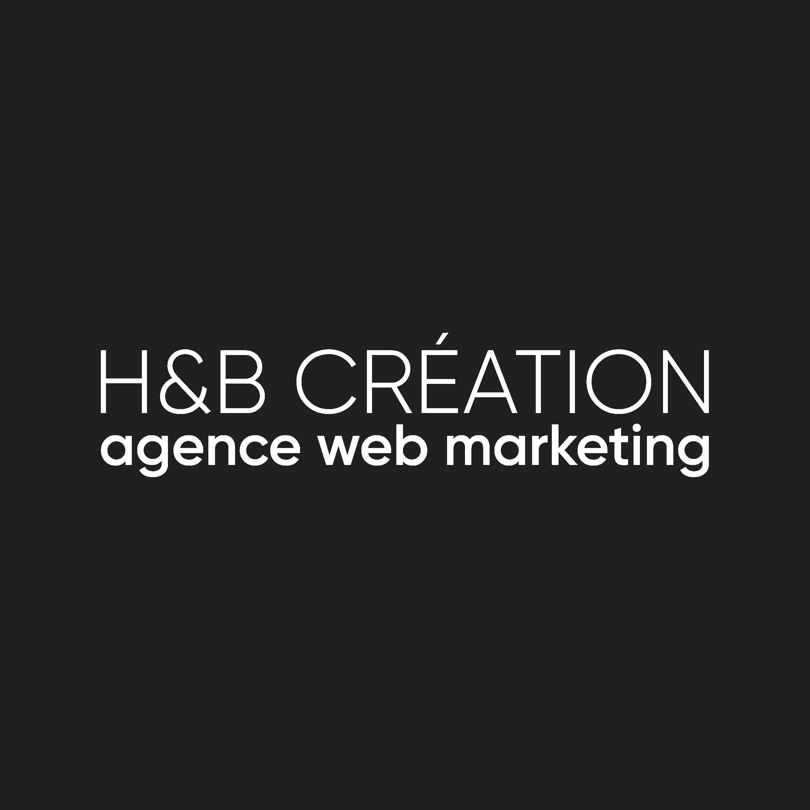 H&B Création logo