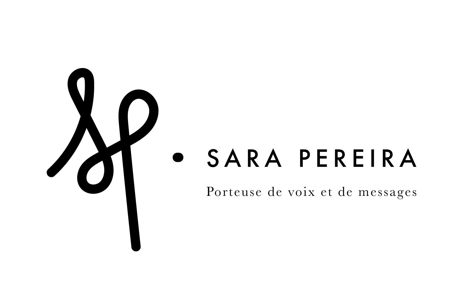 Sara Pereira Comédienne Voix logo