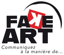 FAKE ART logo