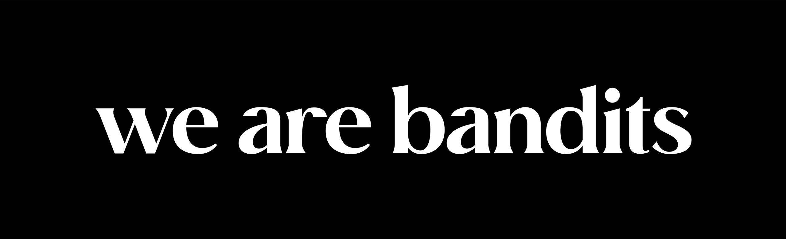 we are bandits logo